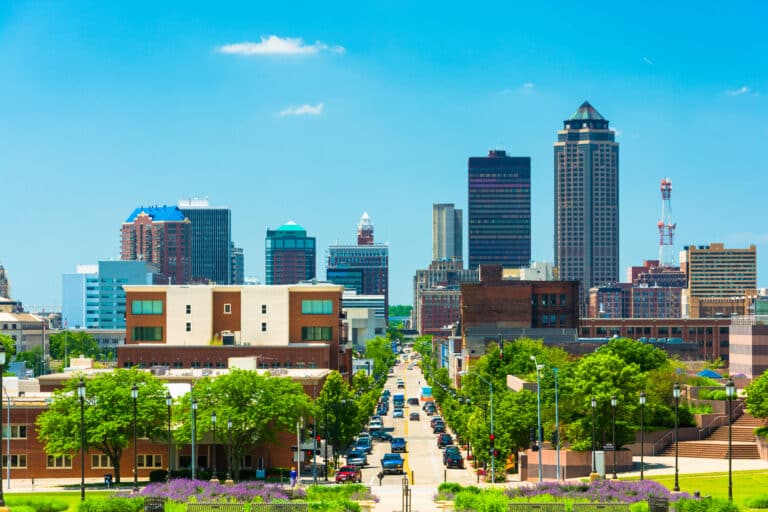 Des Moines Iowa